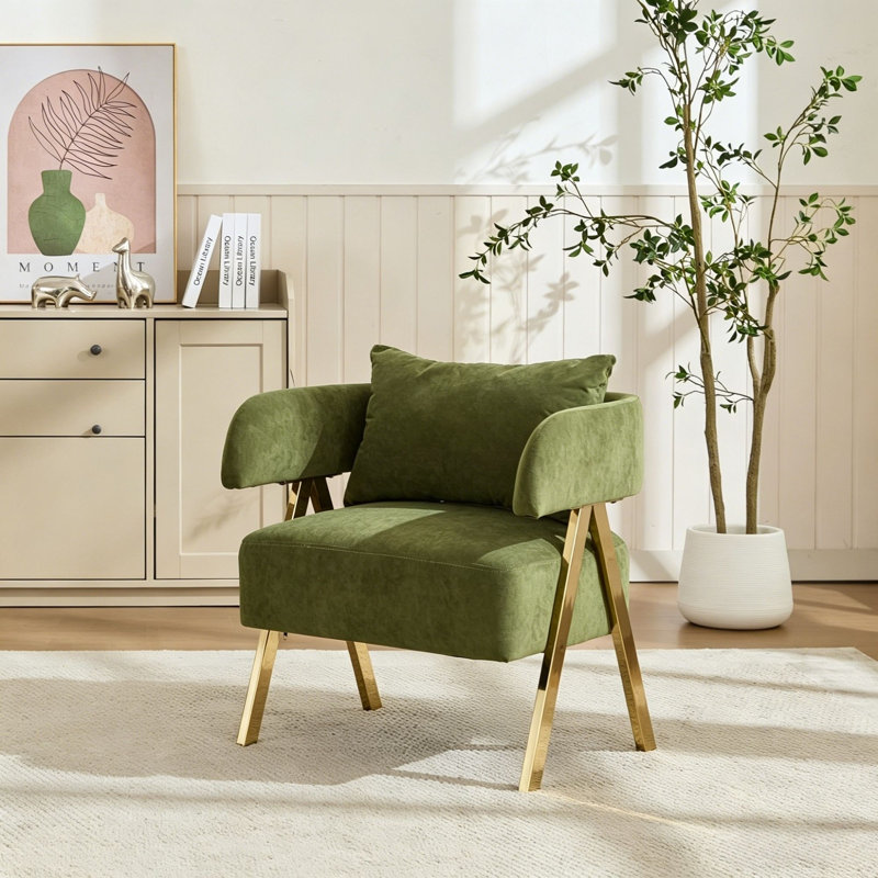 Fauteuil d'appoint Modern, Vert