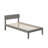 Farrah Solid Hardwood Platform Bed -463189440-490413756