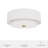 Hunter Brookside 2 Light Flush Mount Ceiling Light Fixture-114532187-114532188