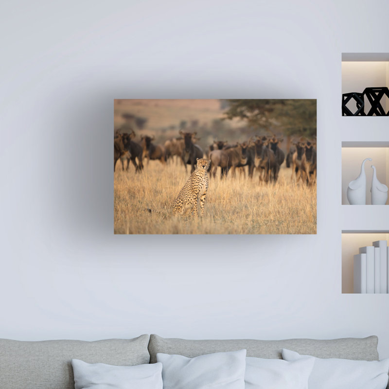 " Aware " by Renee Doyle, 22" H x 32" W x 2" D