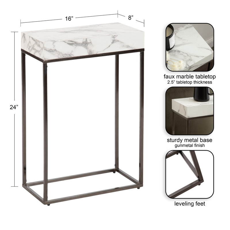 Cronus Solid Wood End Table