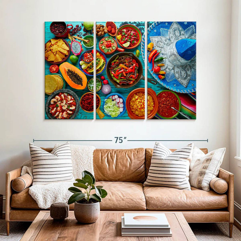 Yarlin Mexican Cuisine, 42" H x 65" W