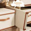 Grands bacs de rangement pliables, boîte en tissu de lin avec couvercle, organisateur pour tablettes, cubes pour serviettes, vêtements (ensemble de 3)-921467482