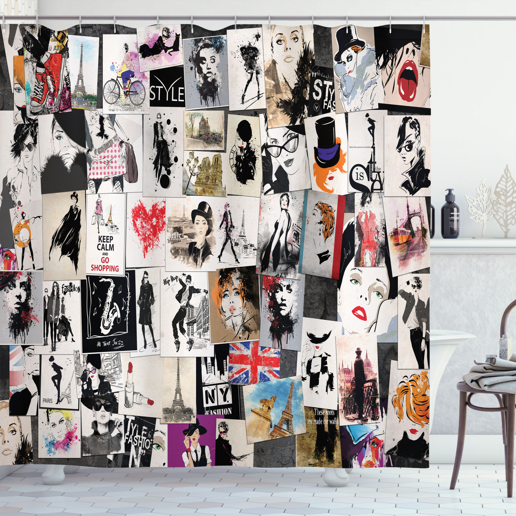 Rosdorf Park Mccreigh Single Shower Curtain | Wayfair