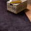 Tapis noir à poils longs Ballerini-1932327885