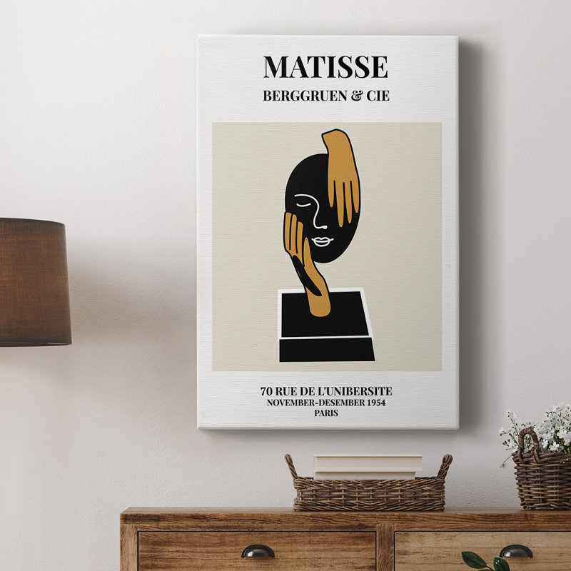 Matisse Cxxxix, reproduction d'art encadrée, H 48 po x l 32 po