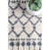 Rudden Moroccan Shag Cream/Blue Gray Rug