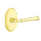 Merrimack Round Privacy (Bed & Bath) Door Lever with Arch Rosette