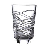 Aran Clear 8" Crystal Table Vase