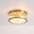 Celora 3 - Light Glass Bar Round Drum Flush Mount Ceiling Light-114434284-114434283