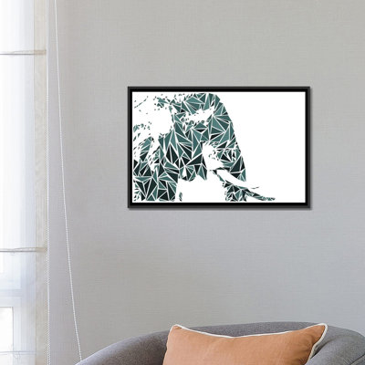 "Éléphant" par Cristian Mielu-impression sur toile tendue