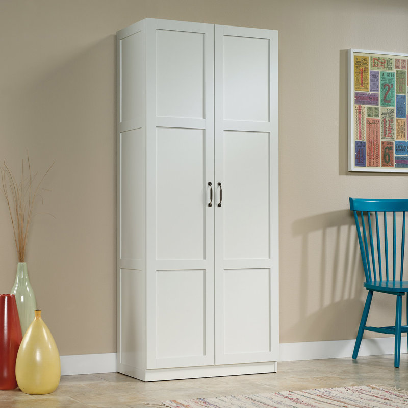 Armoire de rangement / garde-manger, finition, Blanc doux