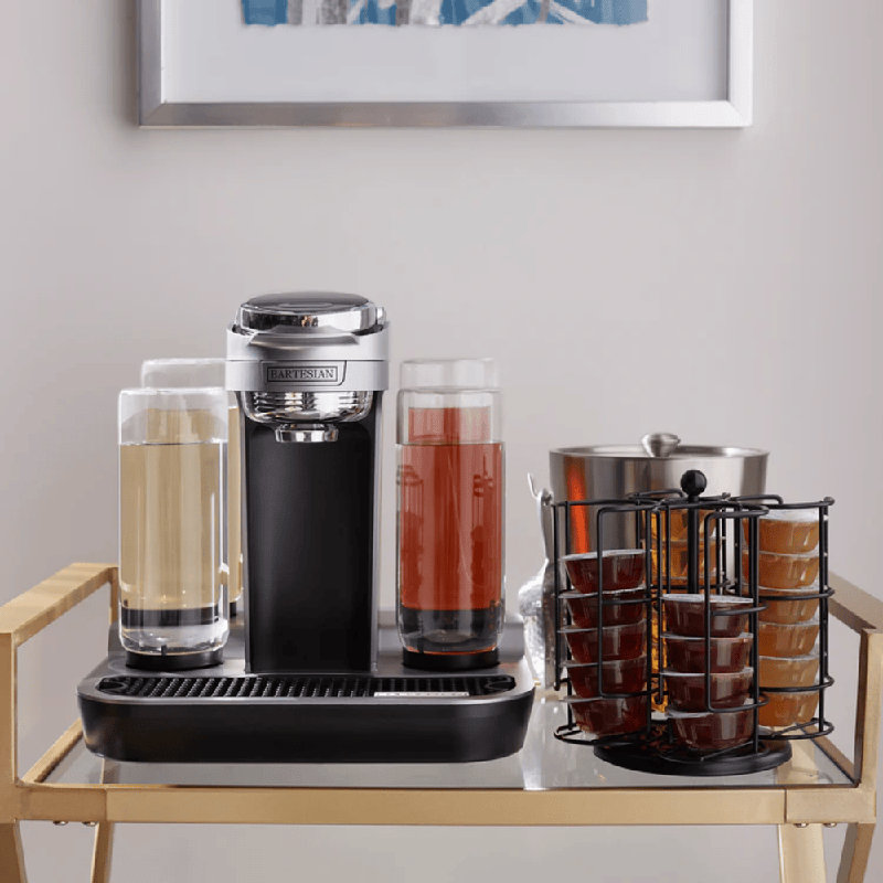 Machine à cocktail professionnelle Bartesian + paquet de 4 capsules de cocktail
