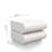 2 Drawer Nightstands Set of 2 with Full Floor-Standing Side Table, Wooden Beside Table with Hidden Handles, Cream Style Nightstand, Suitable for Bedroom, Living Room-1982530042