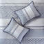 7 Piece Jacquard Comforter Set Navy