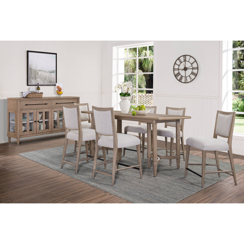 Tabouret de comptoir au fini sable