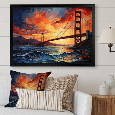 " Orange Bridge Golden Gateway I "