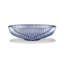 Lavabo vasque élégant en verre bleu-gris transparent - Finition lisse (non sableuse) avec bonde escamotable, idéal pour les comptoirs de meuble-lavabo | Modèle Lav-fws105