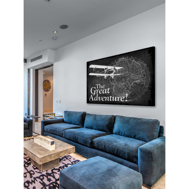 The Great Adventure - Wrapped Canvas Print, 30cm H x 45cm W x 3.81cm D