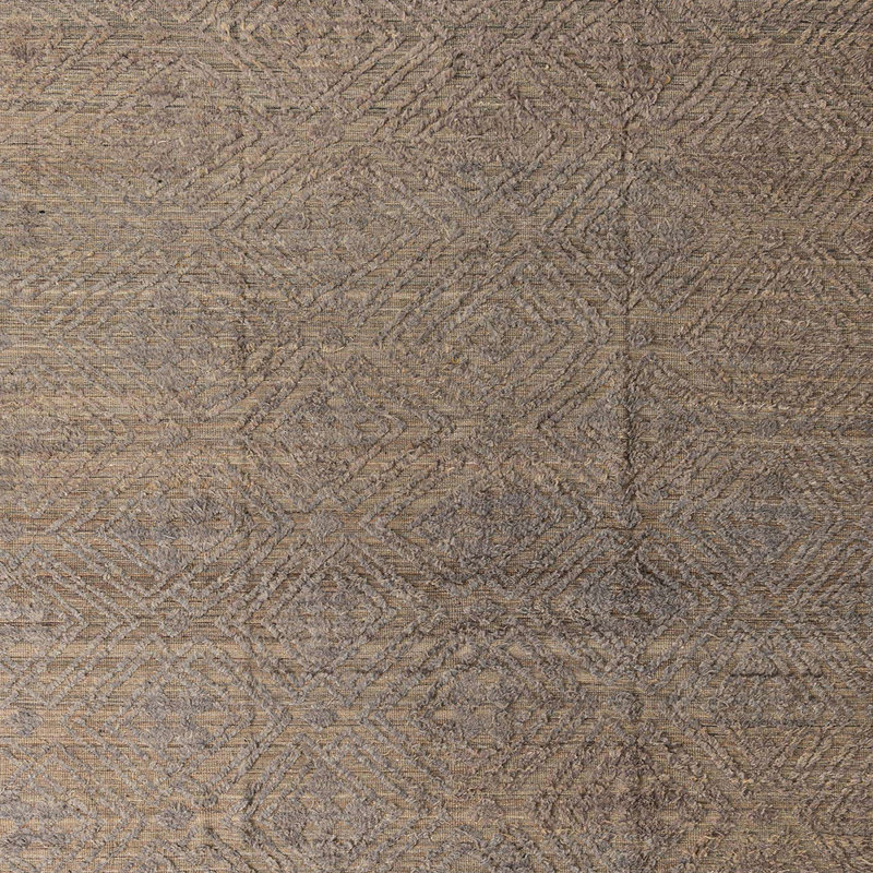 Abstract Indoor Rug, Square 5'