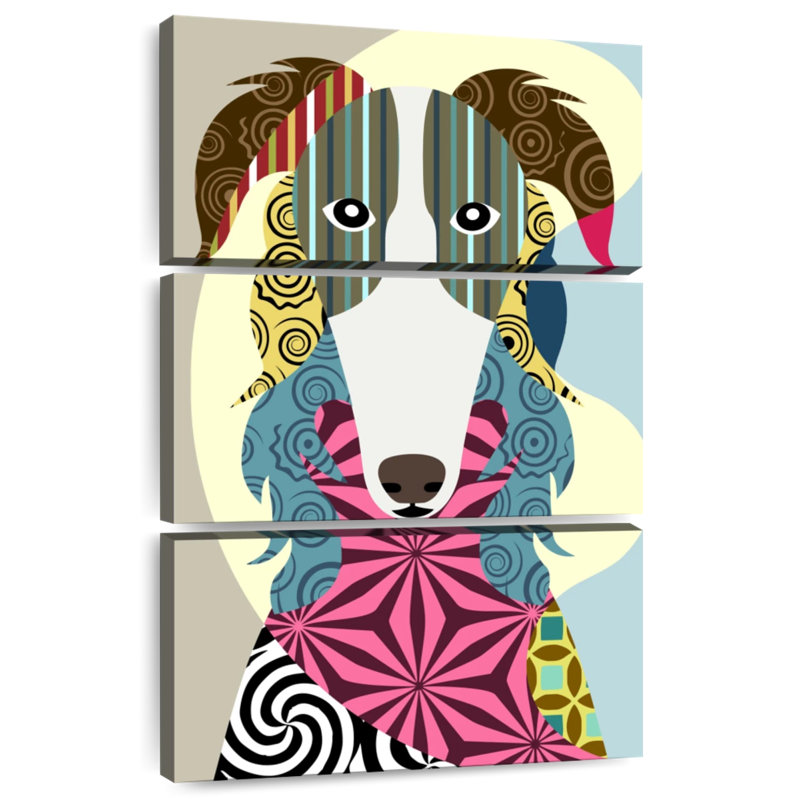 Brampt Borzoi Russian Wolfhound, 32" H x 20" W