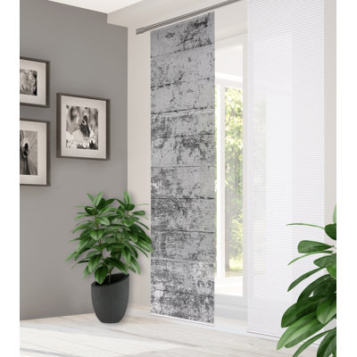 Semi Sheer Sliding Panel Single Panel