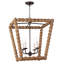 Coastal Luxe 4-Light Chandelier-60182799