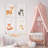 Yukio Animals Wall Decal