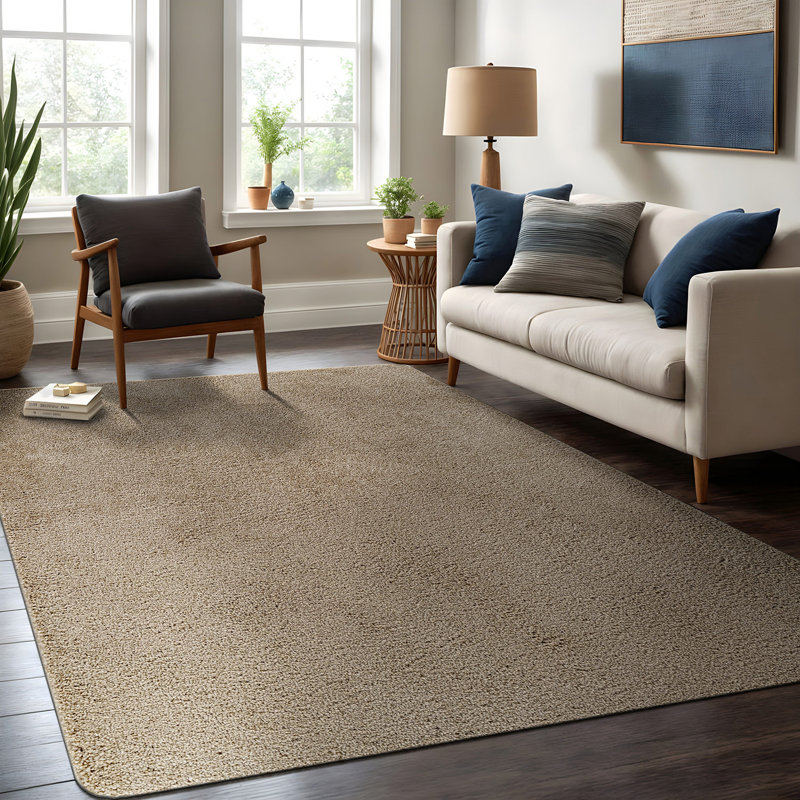 Tapis d'intérieur lavable, Rectangle 4' x 6', Navy
