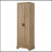 Storage Cabinet With Two Doors For Bathroom, Office, Adjustable Shelf, MDF Board, Brown-1090668387
