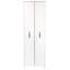 Bibliothèque avec deux portes coulissantes, étagère de rangement à 4 niveaux, bibliothèque de rangement coulissante, armoire de rangement dissimulée dans le salon de la chambre à coucher avec roulettes