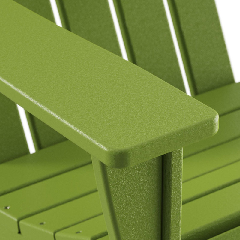 Chaise Adirondack Vineyard de POLYWOOD, Lime