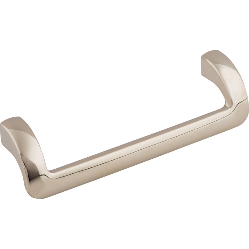Kentfield Drop Handle, 5 1/16" Center to Center, Polished Nickel