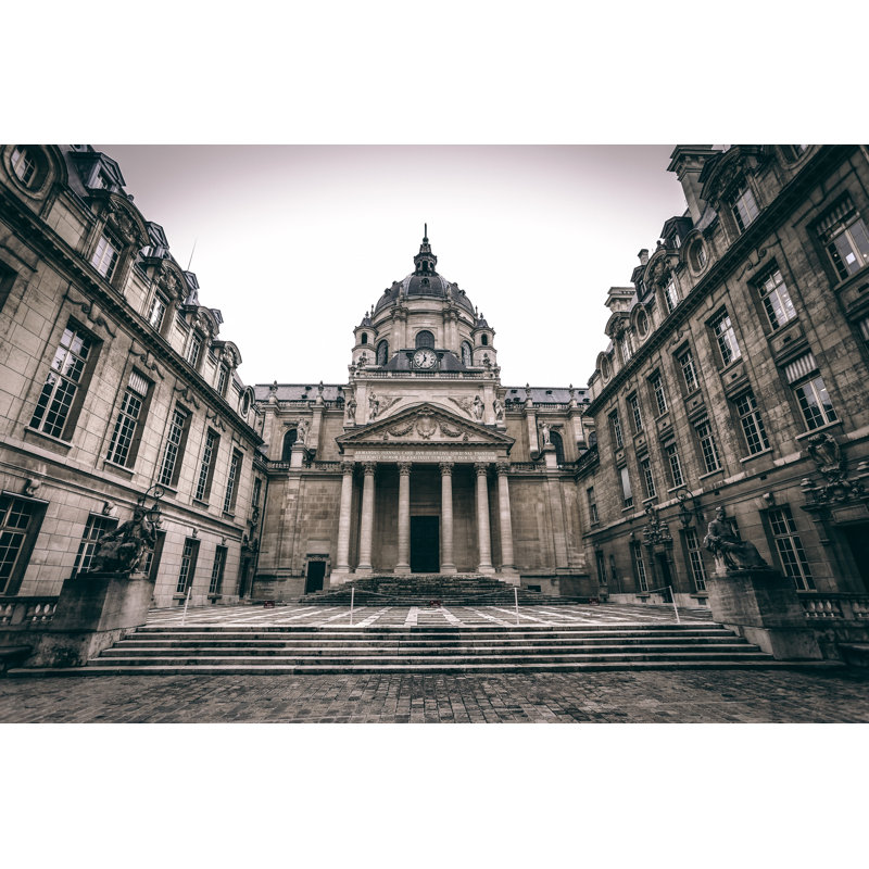 Sorbonne University 1 Piece Wrapped Canvas Wall Art, 30cm H x 46cm W x 3.8cm D