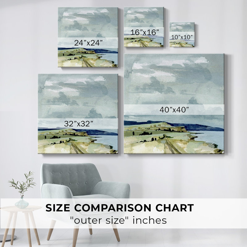 Sur toile, H 16 po x l 16 po x P 1,5 po