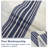 Semi Sheer Grommet Linen Chris Stripe Patterned Curtains-405780304-405780306