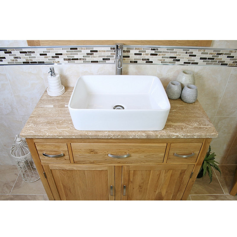 Michael 1000mm Single Bathroom Vanity with Vessel Ceramic Basin