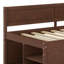 Lit de jour avec tiroirs et tablettes-443369925