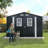 Outdoor Storage Shed, 8X8  Protective Film, Four Daylight Windows Lockable Doors,A Practical And Thoughtful Gift-128525583