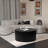Bloxson Stylish and Minimalist Wave Stripe Coffee Table, Modern Round Coffee Table, Drum Circle Coffee Table for Living Room, Bedroom-1899056492-1914420449
