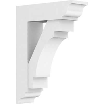 Standard Merced Signature Urethane Bracket with Traditional Ends, Primed Tan