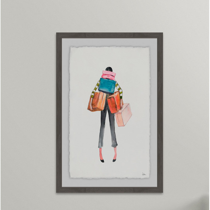 Cadre photo « errant », impression sur papier, H 24 po x l 16 po x P 1,5 po, Cadre noir