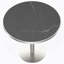 Table bistro ronde de 31,5 pouces avec plateau en faux marbre et plateau en métal robuste, facile à assembler, diamètre de la structure en métal robuste-1768143608-1768143607