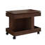 Petite table d'appoint avec roulettes et rangement-1613267112