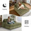 52''W Oversized Upholstered Chaise Lounge With Solid Wood Frame-274407213