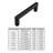 Classica Collection Square Handle Pull - 3" Center to Center Cabinet Pull Matte Black - Contemporary Hardware for Drawers & Cabinets - 25 Pack-70454790-122074338