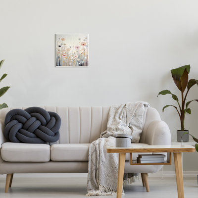 «Az-476-Wood Pastel Poppy Meadow» sur toile par Irena Orlov