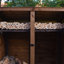 Tappahannock 180cm W x 74.5cm D Solid Wood Log Store-36319338