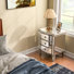 Adelais Mirrored Glass Nightstand(Set of 2)
