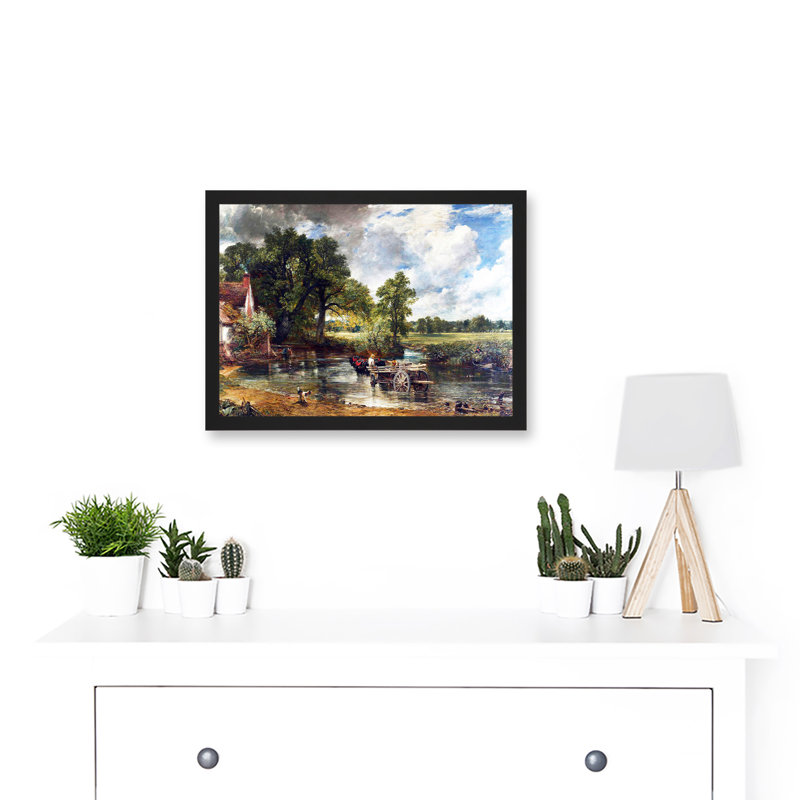 The Hay Wain by John Constable - Single Picture Frame Painting